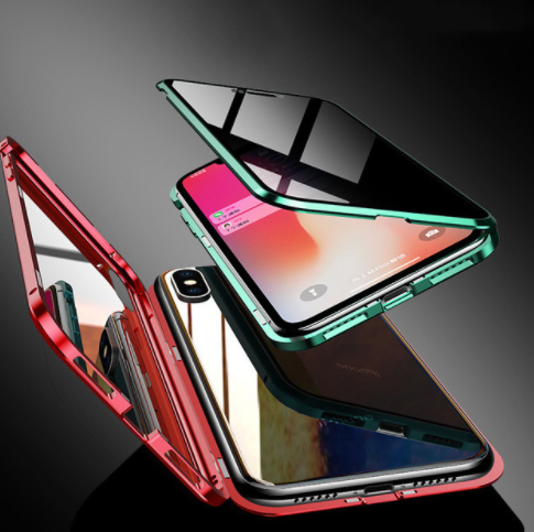 Title 5, Anti-peep magnetic phone case Magnetic protecti...