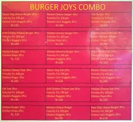 Burger Joys menu 4