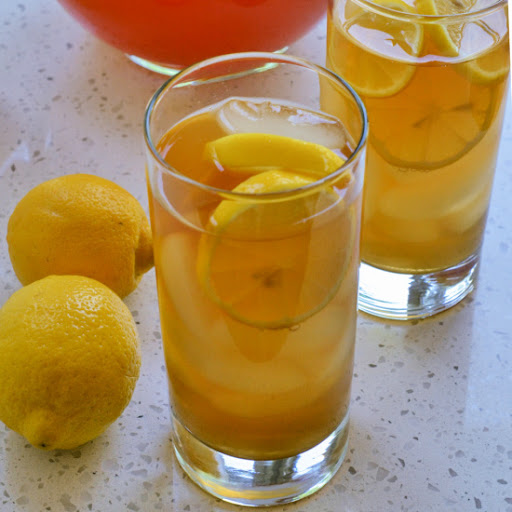 This Arnold Palmer Drink is a fun, easy, and refreshing mix of tea and lemonade.  It is perfect for pool parties, picnics, and camping trips.