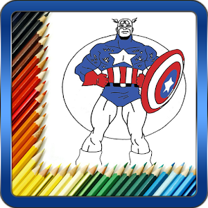 Download SuperHeroes Coloring Book For PC Windows and Mac