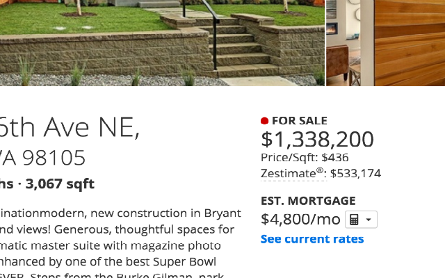 Zillow Price Per Square Foot Preview image 1