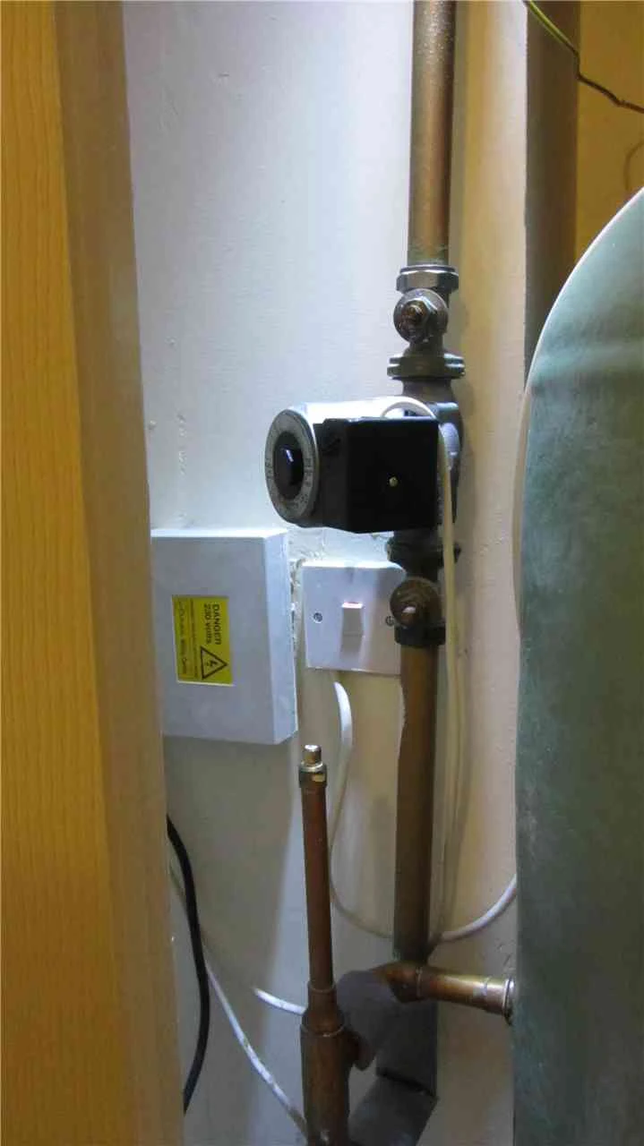 Replaced faulty valve and flusher through system and balanced it.