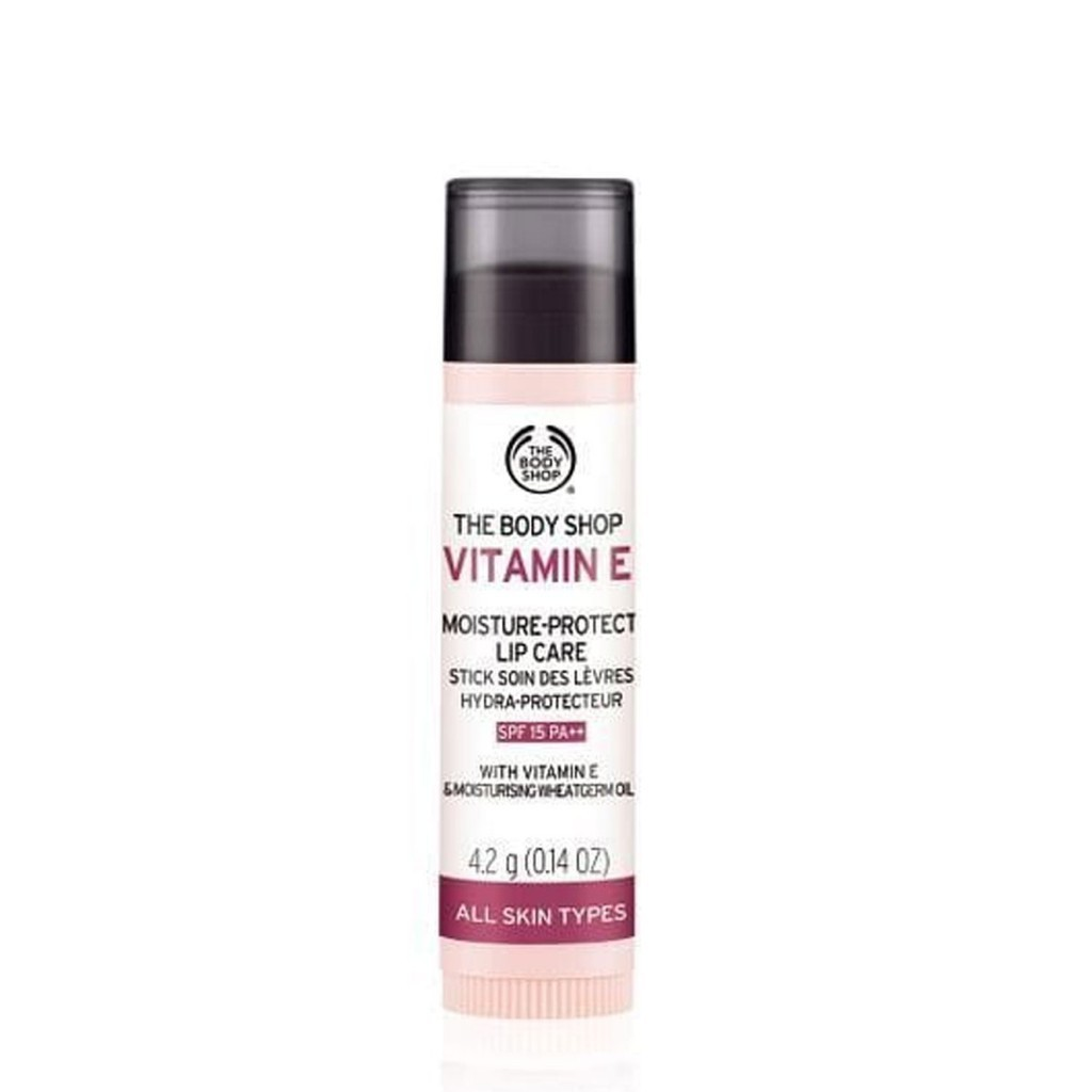 The Body Shop Vitamin E Moisture-Protect Lip Balm. Best Lip Balm Malaysia - Shop Journey