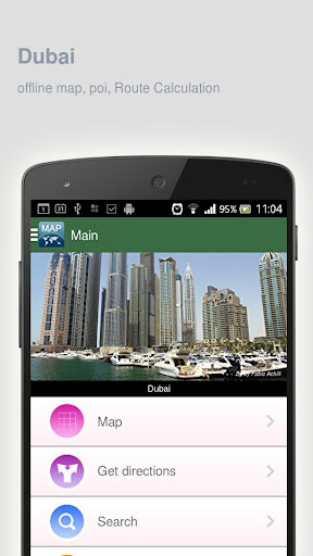 Dubai Map offline