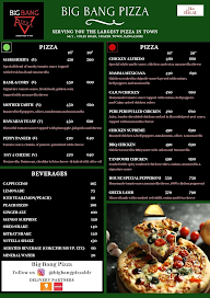 Big Bang Pizza menu 6