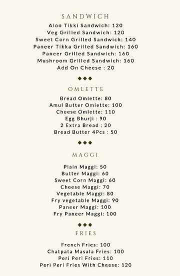 Hunger For Pasta menu 