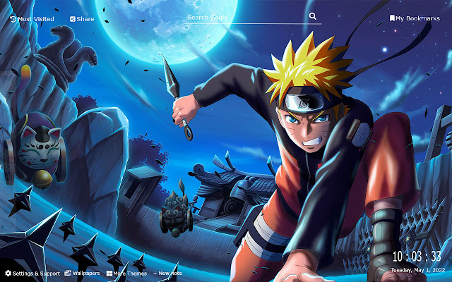 Naruto Uzumaki Wallpapers NewTab