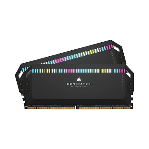 Bộ nhớ/ RAM Corsair Dominator Platinum RGB 32GB (2x16GB) DDR5 5200MHz Black 1.25V (CMT32GX5M2B5200C40)