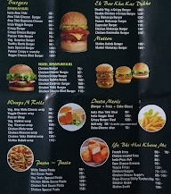 Insta Burger Cafe menu 1