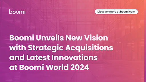 Boomi Unveils New Vision with Strategic Acquisitions and Latest Innovations at Boomi World 2024 (Graphic: Business Wire)