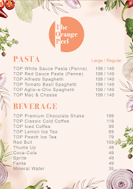 The Orange Peel menu 1