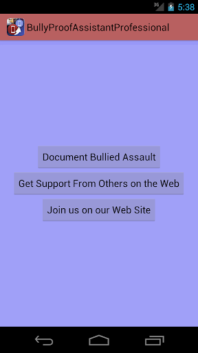 BullyProofAssistant anti-bully