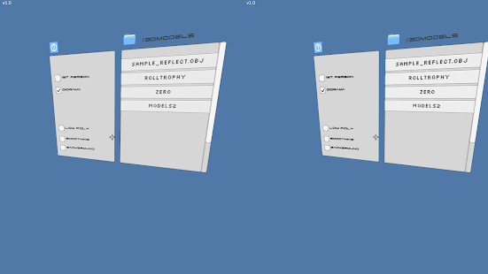 3d model viewer for cardboard - screenshot thumbnail