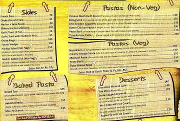 Big Yellow Door menu 