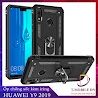 Ốp Lưng Huawei Nova 3E P30 Lite Y7 Pro Y9 Prime 2019 Chống Sốc 2 Lớp Kèm Nhẫn Iring Làm Giá Đỡ