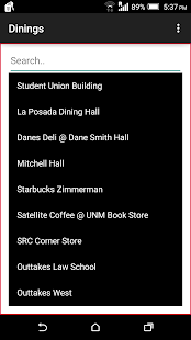 UNM Campus Locations Screenshots 4