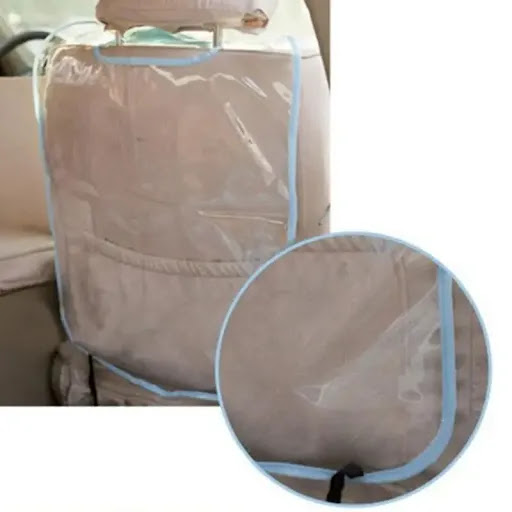 Title 9, Car seat anti-kick transparent protective pad