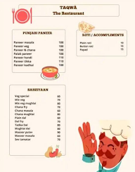 Taqwa - The Restaurant menu 3