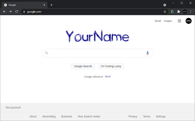 MyLogo for Google chrome extension