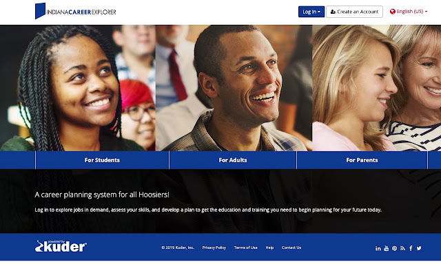 Indiana Career Explorer chrome extension