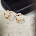 Silver Stud Earrings Pairs