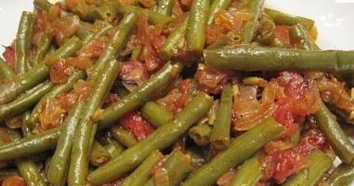 Green Bean Spaghetti | Just A Pinch Recipes