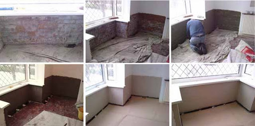 removal of damp proofing in