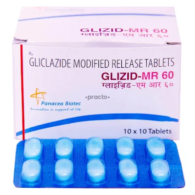 GLIZID MR 60MG TAB 10'S