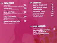 The Chocolate Room menu 1