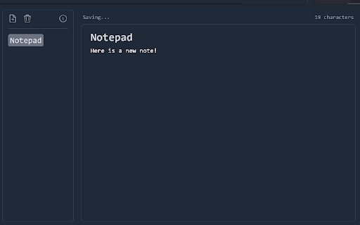 Notepad Extension