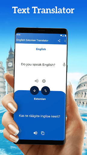 Screenshot English Estonian Translator