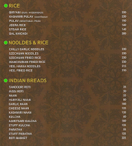 Esteem Multi Cuisine Restaurant menu 4