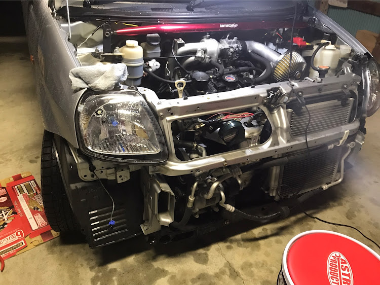 ミニカのミニカ・H42V・三菱・セカンドカー・エボは冬休み中ですに関するカスタム事例の投稿画像3枚目