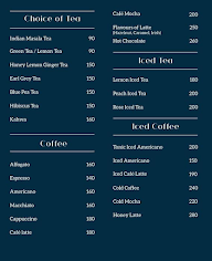 Kaner Bistro Lounge menu 1