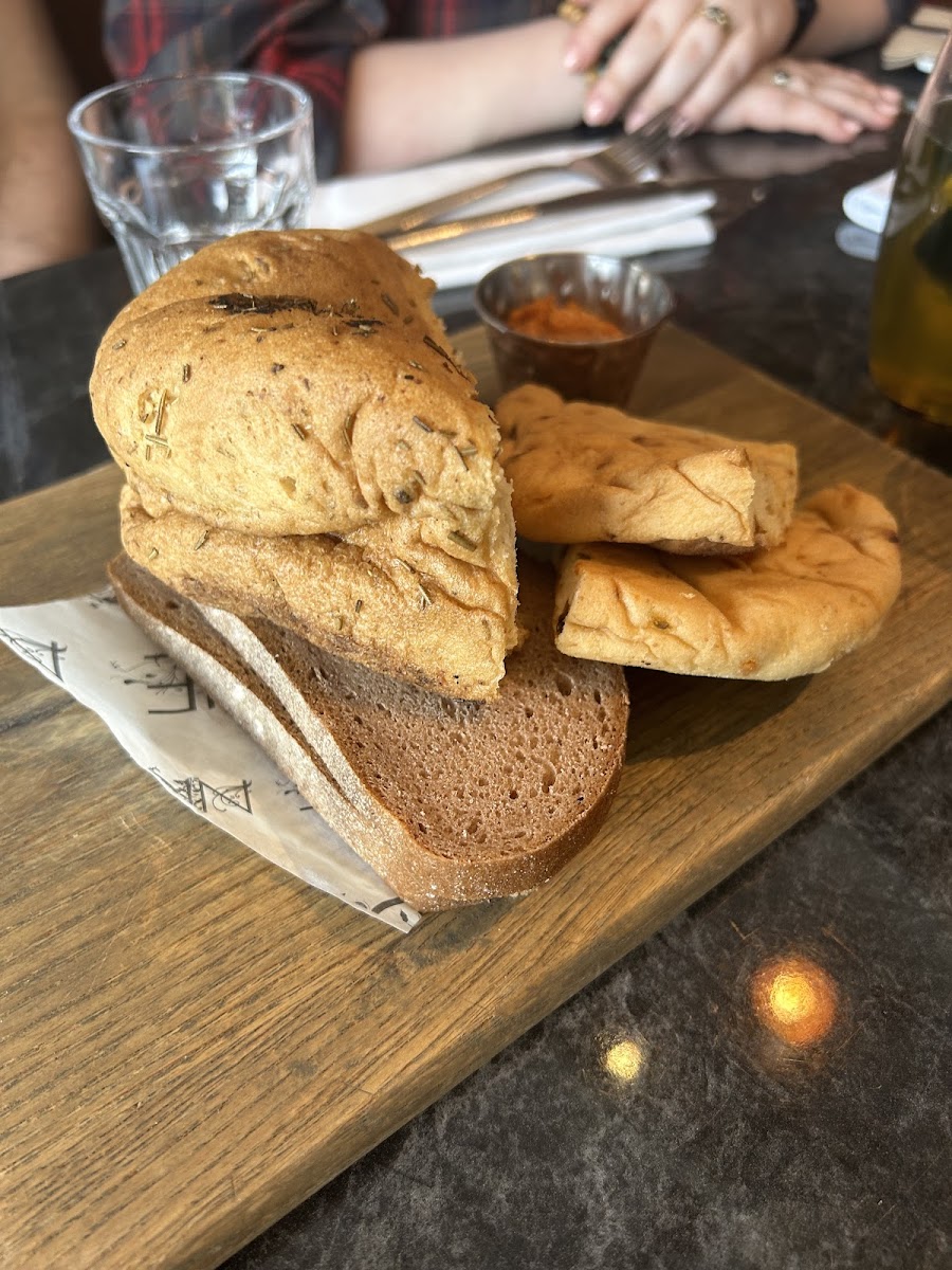 GF Bread Selection