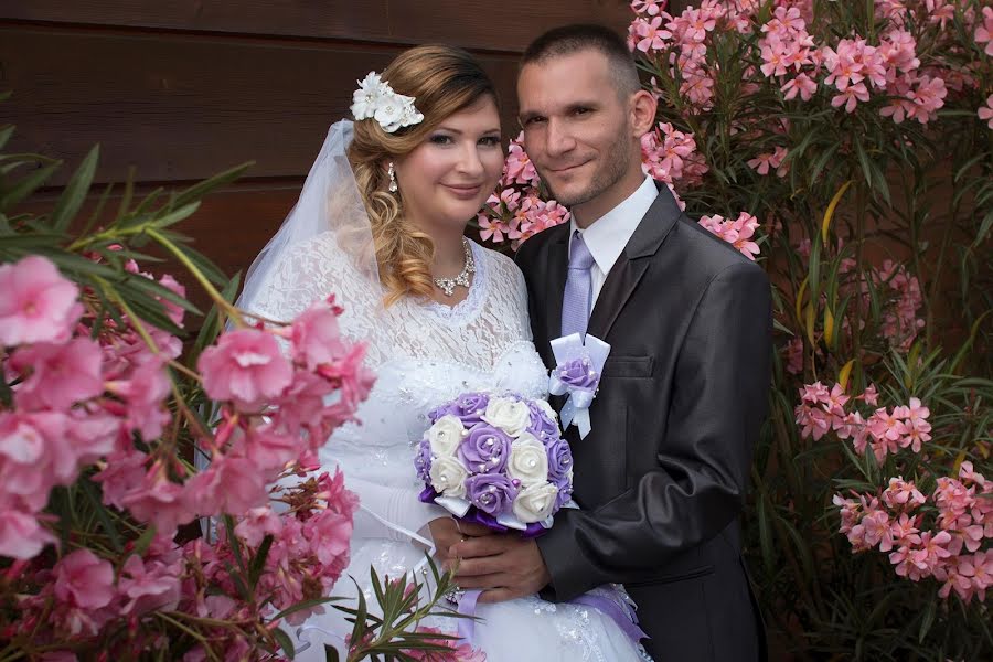 Fotógrafo de casamento Annamária Tóth Ambrusné (ancsafoto). Foto de 24 de fevereiro 2019