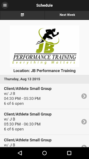 JB Performance Training