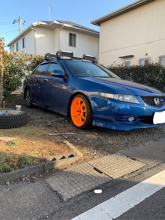 アコードのホイール塗装に関するカスタム事例の投稿画像2枚目
