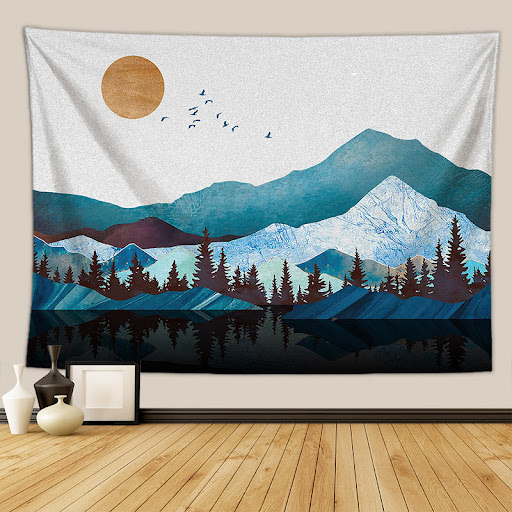 Title 3, Beach tapestry for wall hanging or as a beach t...