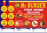 Mr Burger menu 3