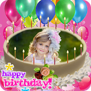 Happy Birthday Cake: Name and Photo On Cake 1.4 Icon