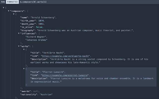 JSONMate - JSON Formatter