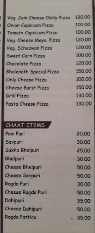Jay Bholenath Fast Food menu 5