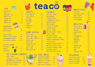 Teaco menu 1