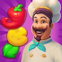 Icon Match Cafe: Cook & Puzzle game