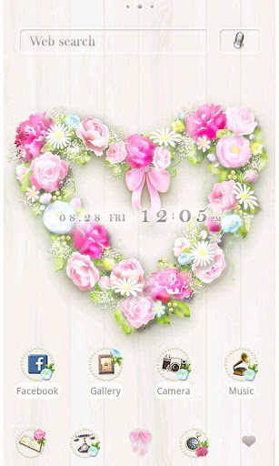 Flower Theme-Heart Wreath- 1.0.0 Windows u7528 1