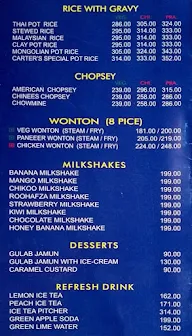 Carter's Blue menu 1