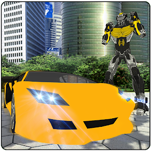 Download Flying Ninja Warrior Robot Transform For PC Windows and Mac