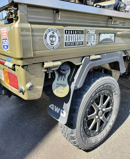ハイゼットジャンボ のフューエルフラップ 医療従事者にエールを プチカスタム ハードカーゴ そろそろタイヤ交換に関するカスタム メンテナンスの投稿画像 車のカスタム情報はcartune