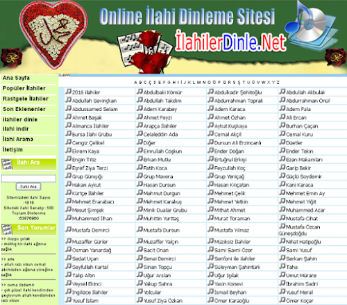 Android application İlahiler Dinle İndir screenshort